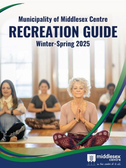 Winter Spring 2025 Rec Guide Cover Page